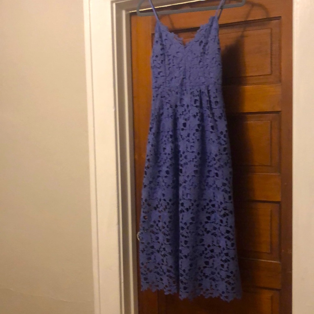 Small Lilac Astr Cocktail Dress
